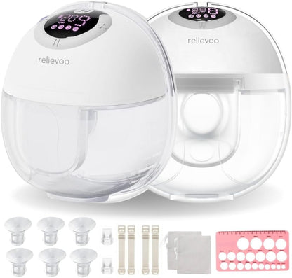 Relievoo S32 PRO2 wearable breast pump product view